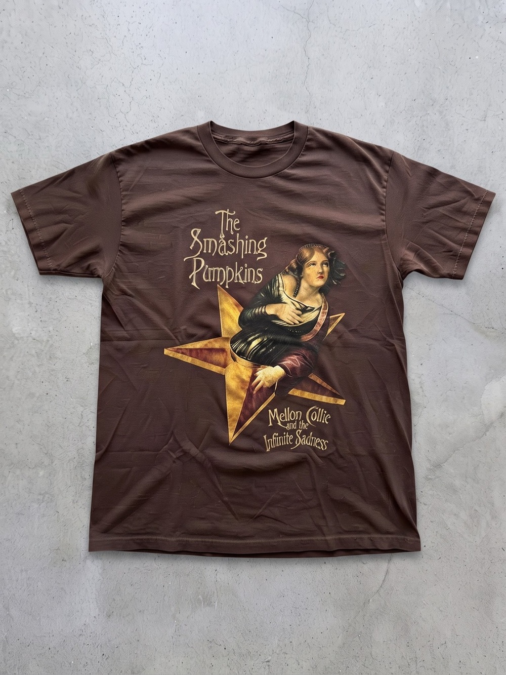 Gildan Band Brown Graphic Tee